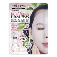 Mặt nạ dừa sinh học dưỡng trắng Sense Plus