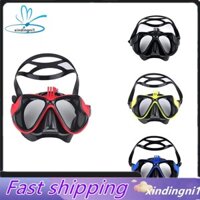 Mặt nạ dưới nước chuyên nghiệp Mặt nạ lặn máy ảnh Kính bơi Lặn ống thở Giá đỡ máy ảnh cho Gopro