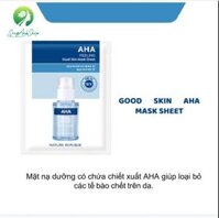 Mặt Nạ Dưỡng Ẩm, Giảm bã nhờn Nature Republic Good Skin AHA Mask Sheet 24g
