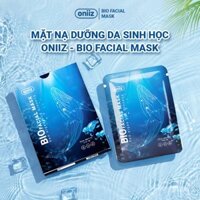 Mặt nạ dưỡng ẩm trắng da sinh học Oniiz - Từ nước dừa tươi lên men hỗ trợ dưỡng ẩm, dưỡng trắng, ngừa mụn, ngừa lão hóa - 1 Hộp  5 Miếng