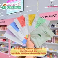 Mặt Nạ Dưỡng Da 3 Bước Be Balance Micro Fiber Mask 30g (1 miếng)