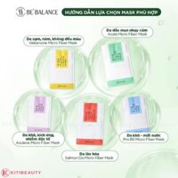 Mặt Nạ Dưỡng Da 3 Bước Be Balance Micro Fiber Mask 30g