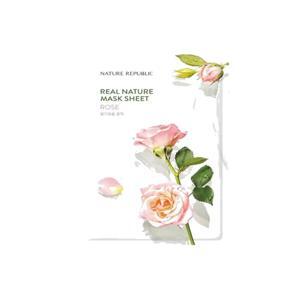 Mặt nạ dưỡng da chiết xuất hoa hồng Nature Republic Real Nature Rose Mask Sheet