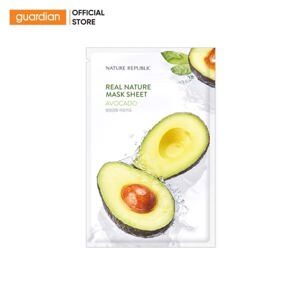 Mặt nạ dưỡng da chiết xuất quả bơ Nature Republic Real Nature Avocado Mask Sheet