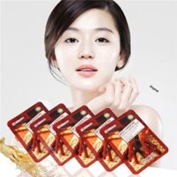 Mặt Nạ Dưỡng Da Hồng Sâm 3D Hàn Quốc (Gói 10 miếng)