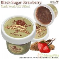 Mặt nạ đường đen Skinfood Black Sugar Mask Wash Off