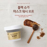 Mặt Nạ Đường Đen Skinfood Black Sugar Mask Wash Off