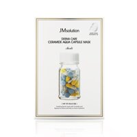 Mặt nạ dưỡng phục hồi da JM Solution Derma Care Ceramide Aqua Capsule Mask Medi (Hộp 10 miếng 30ml)