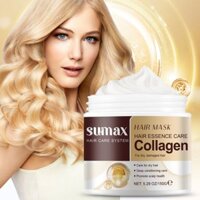 Mặt nạ dưỡng tóc RUOALL Collagen 150g - Sửa chữa mạnh mẽ, nuôi dưỡng sâu, đàn hồi nâng cao và sinh sản bóng