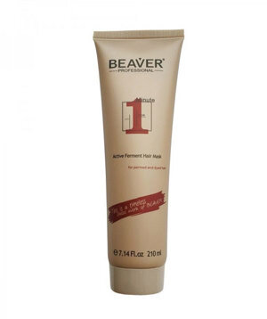 Mặt nạ dưỡng tóc tái tạo Beaver 1 Minute Active Ferment Hair Mask 210ml