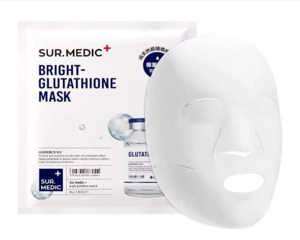 Mặt nạ dưỡng trắng chuyên sâu Sur.Medic Bright Glutathione Mask