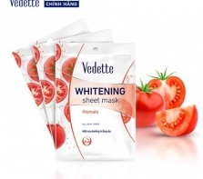 Mặt Nạ Dưỡng Trắng Da Vedette Cà Chua 25g