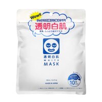 Mặt Nạ Dưỡng Trắng Toumei Shirohada White Mask N 10 Miếng