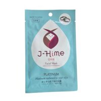 Mặt Nạ Dưỡng Trắng Và Làm Mờ Vết Nhăn Tinh Chất Platinum J-Hime