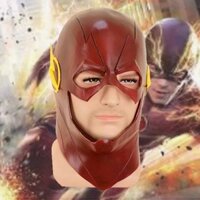 Mặt nạ Flash The Flash 2 Movie Party Cosplay Trang phục Chống đỡ Halloween Mặt nạ cao su toàn đầu
