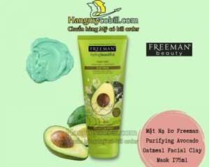 Mặt nạ FREEMAN Facial Clay Mask Avocado & Oatmeal