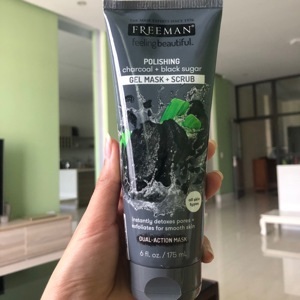 Mặt Nạ Freeman Than hoạt tính và đường đen Freeman Feelings Charcoal & Black Sugar - 175ml