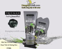 Mặt Nạ Freeman Than Hoạt Tính & Đường Đen Charcoal & Black Sugar Facial Polishing Mask 175ml