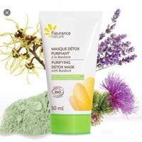 Mặt nạ giải độc và thanh lọc làm sạch 50ml Fleurance Nature