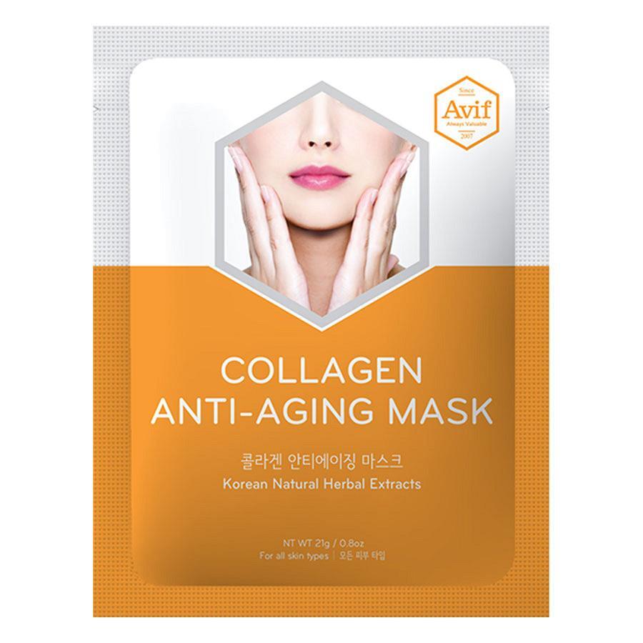 Mặt nạ giảm lão hóa Avif Collagen Anti-aging Mask)