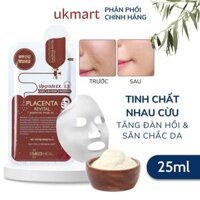 Mặt Nạ Giấy Mediheal Dưỡng Trắng Da Giảm Mụn Tái Tạo Phục Hồi Da 24mlMiếng - 3X Placenta