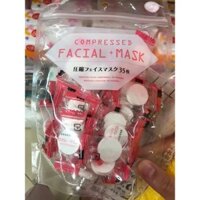 Mặt nạ giấy nén lotion mask Daiso Nhật Bản