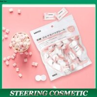 Mặt Nạ giấy nén Miniso Nhật Bản gói 100 Viên  - Steering Cosmetics