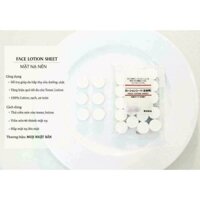 Mặt nạ giấy nén muji (lotion mask)