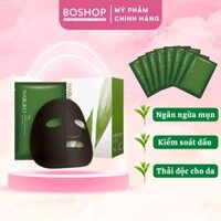 Mặt Nạ Giấy Ngừa Mụn Naruko Teatree Hộp 8 Miếng [Hàng cắt seal để kiểm tra chất lượng sp]