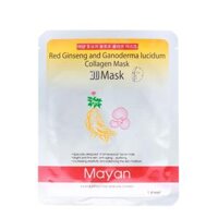 Mặt Nạ Giấy Tăng Cường Sinh Khí Làn Da MAYAN RED GINSENG & GANODERMA LUCIDUM COLLAGEN MASK 25G