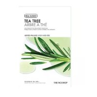 Mặt Nạ Giấy Thanh Lọc Da THEFACESHOP REAL NATURE TEA TREE FACE MASK (1PC)