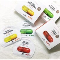 Mặt Nạ Giấy Viên Thuốc Banobagi Anti Wrinkle Whitening Vita Genic Mask #Best Seller hộp 10 miếng.