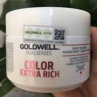 Mặt nạ giữ màu tóc nhuộm Goldwell Dual Senses Color Brilliance Extra Rich 60 Second Treatment 200ml