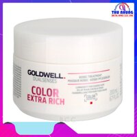 Mặt nạ giữ màu tóc nhuộm Goldwell Dual Senses Color Brilliance Extra Rich 60 Second Treatment 200ml Double 200ml