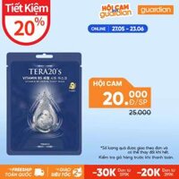 Mặt Nạ Giúp Cấp Ẩm Dưỡng Da Tera20’S Vitamin B5 Serum Sheet Mask Tinh Chất Vitamin B5 28Ml