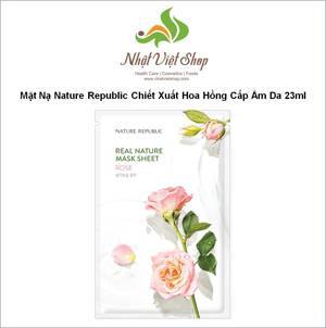 Mặt nạ hoa hồng Nature Republic Real Nature Rose Mask Sheet 23ml