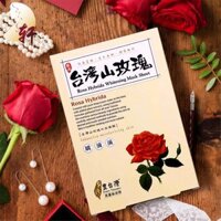 Mặt nạ hoa hồng núi dưỡng trắng ❤ From Taiwan Rosa Hybrida Whitening Mask Sheet