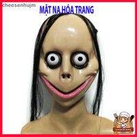 Mặt Nạ hòa mình momo Tóc Dài Hình Chữ v hài hước Dịp halloween hacker