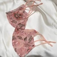 Mặt nạ hoa ren sang trọng thời trang