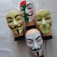 MẶT NẠ HÓA TRANG HACKER anonymous đèn led 7 màu cao cấp bán nghỉ