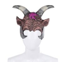 Mặt nạ hoá trang Halloween có sừng Quỷ vương