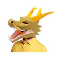 Mặt Nạ Hóa Trang Hình Rồng 3d