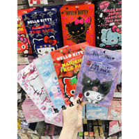 Mặt nạ hoạt hình Sanrio Hello Kitty My Melody Kuromi với khuôn mặt vẽ từ Nhật Bản
