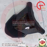 MẶT NẠ HONDA SH 2017, 2018, 2019 MÀU ĐEN BÓNG