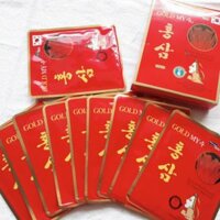 MẶT NẠ HỒNG SÂM MY GOLD 1 hộp (10 miếng)