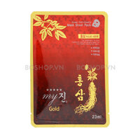 Mặt Nạ Hồng Sâm My Jin Gold Korea Red Ginseng 23ml