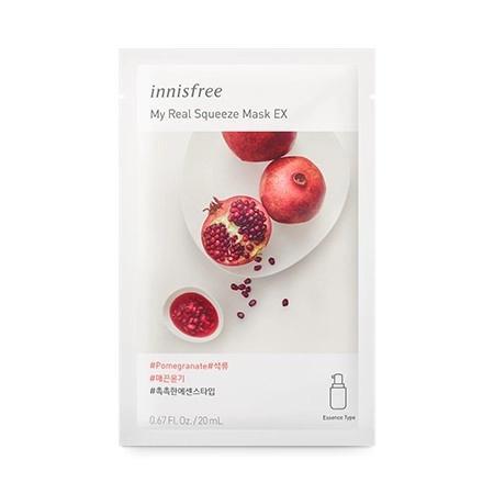 Mặt nạ hột lựu Innisfree It's real squeeze mask Pomegranate