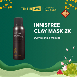 Mặt nạ Innisfree Super Volcanic Clay Mousse Mask 2x