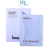 Mặt Nạ Innoskin Cell Renewal Collagen Mask 25ml Hộp 05 Miếng Hỗ Trợ Cấp Ẩm Làm Dịu Cho Da Mặt