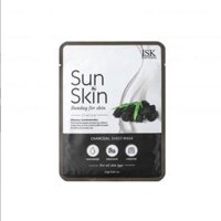Mặt nạ ISK Sunskin Charcoal Sheet Mask